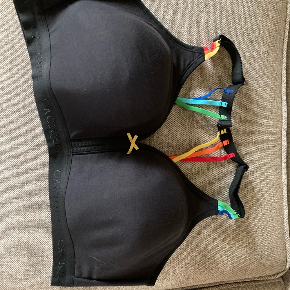 Cotton Lightly Lined No-Wire Full Coverage Bra With Strappy Back